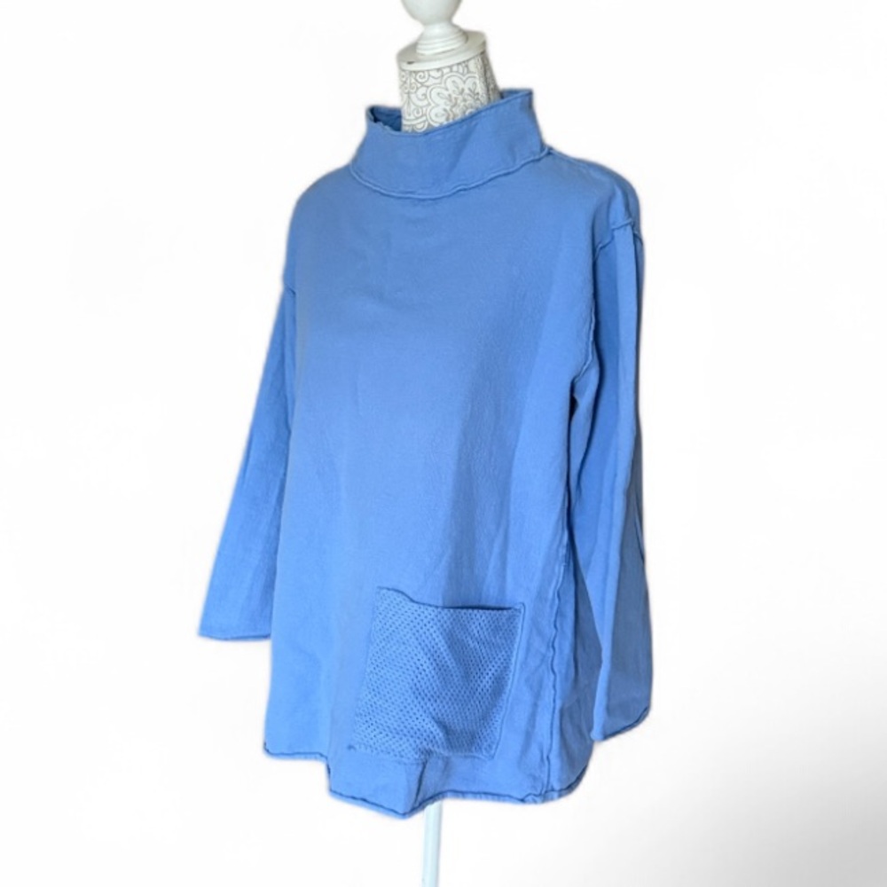 Drawstrings of Malibu cotton tunic